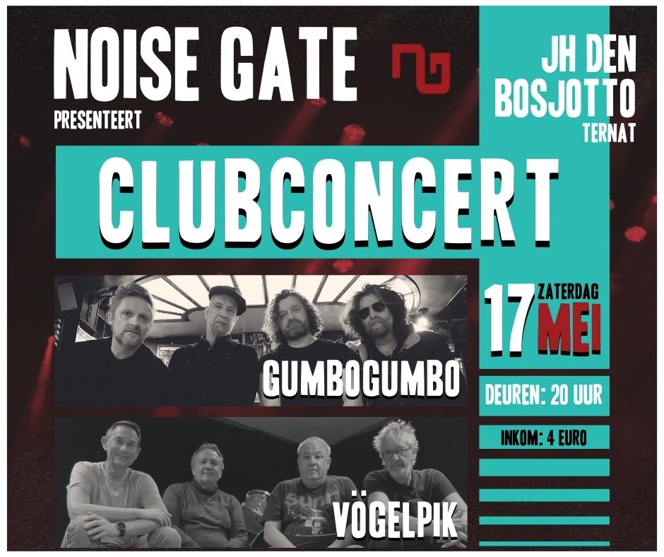 FB Post Clubconcert 17mei2025